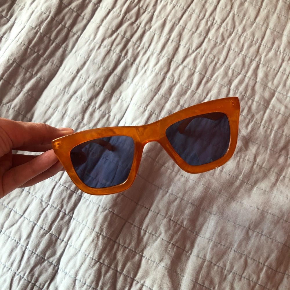 A. J. Morgan Orange Sunglasses